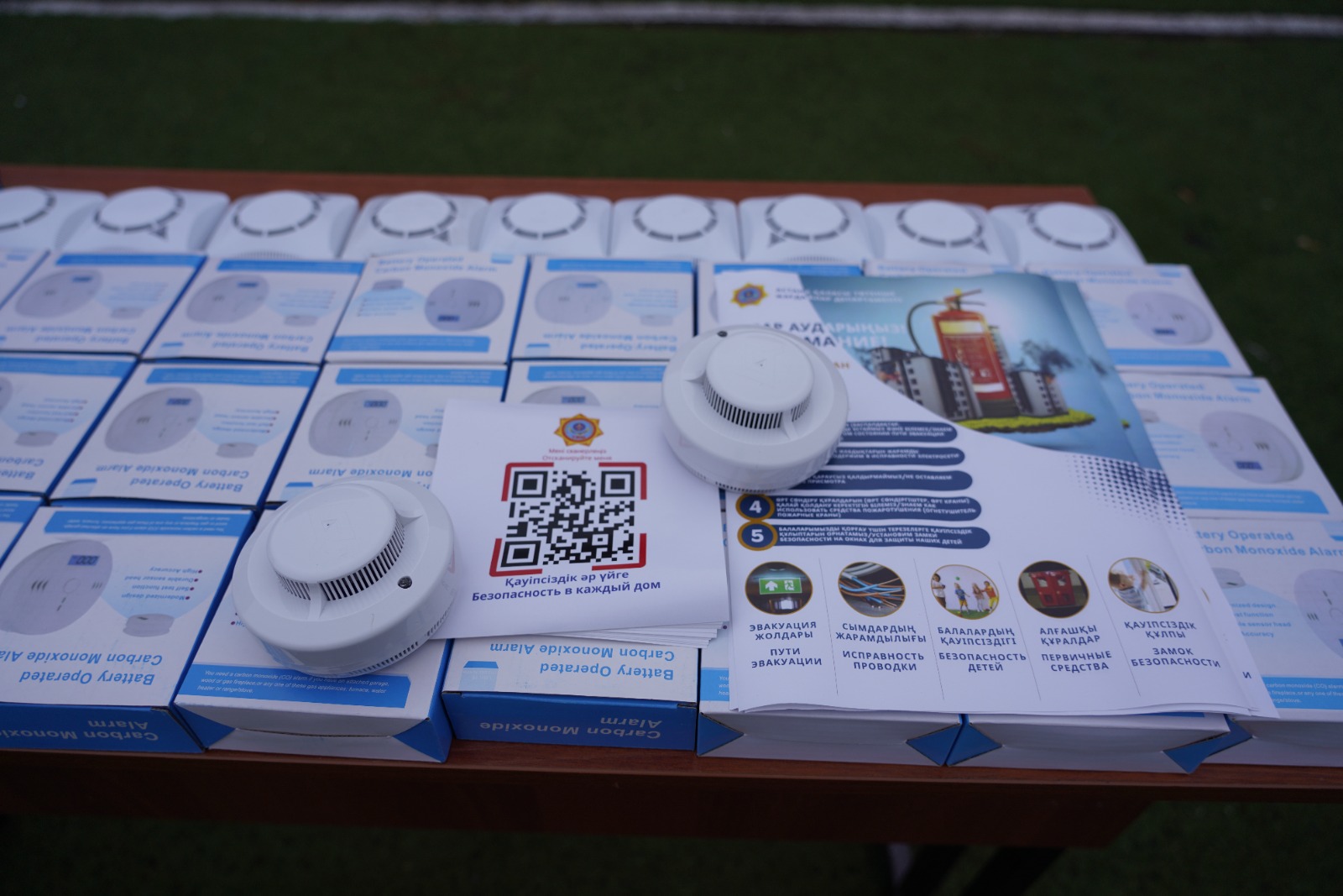 Өрт қауіпсіздігінің алдын алу: құтқарушылар астаналықтарға үндеу жасады