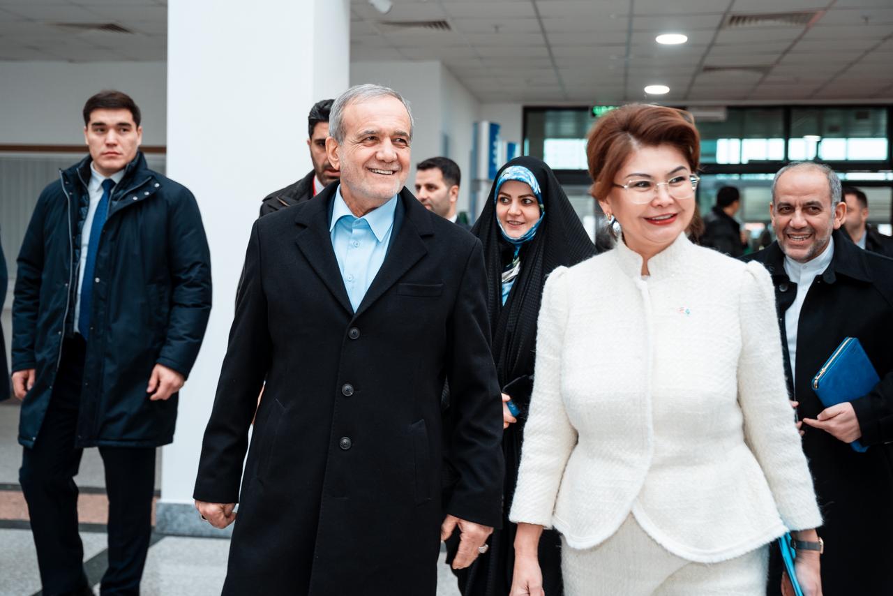 ИРАН ПРЕЗИДЕНТІ ЖҮРЕК ОРТАЛЫҒЫНА БАРДЫ