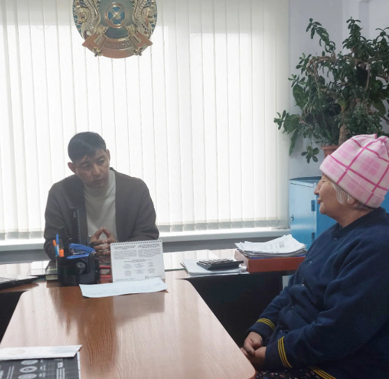 Сегодня в администрации состоялся личный прием акима округа.