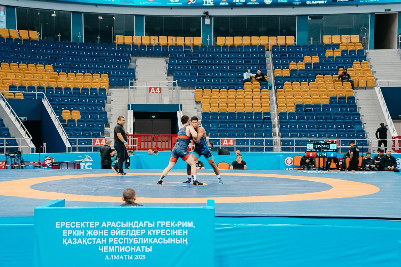 Алматыда күрес түрлерінен Қазақстан чемпионаты өтті