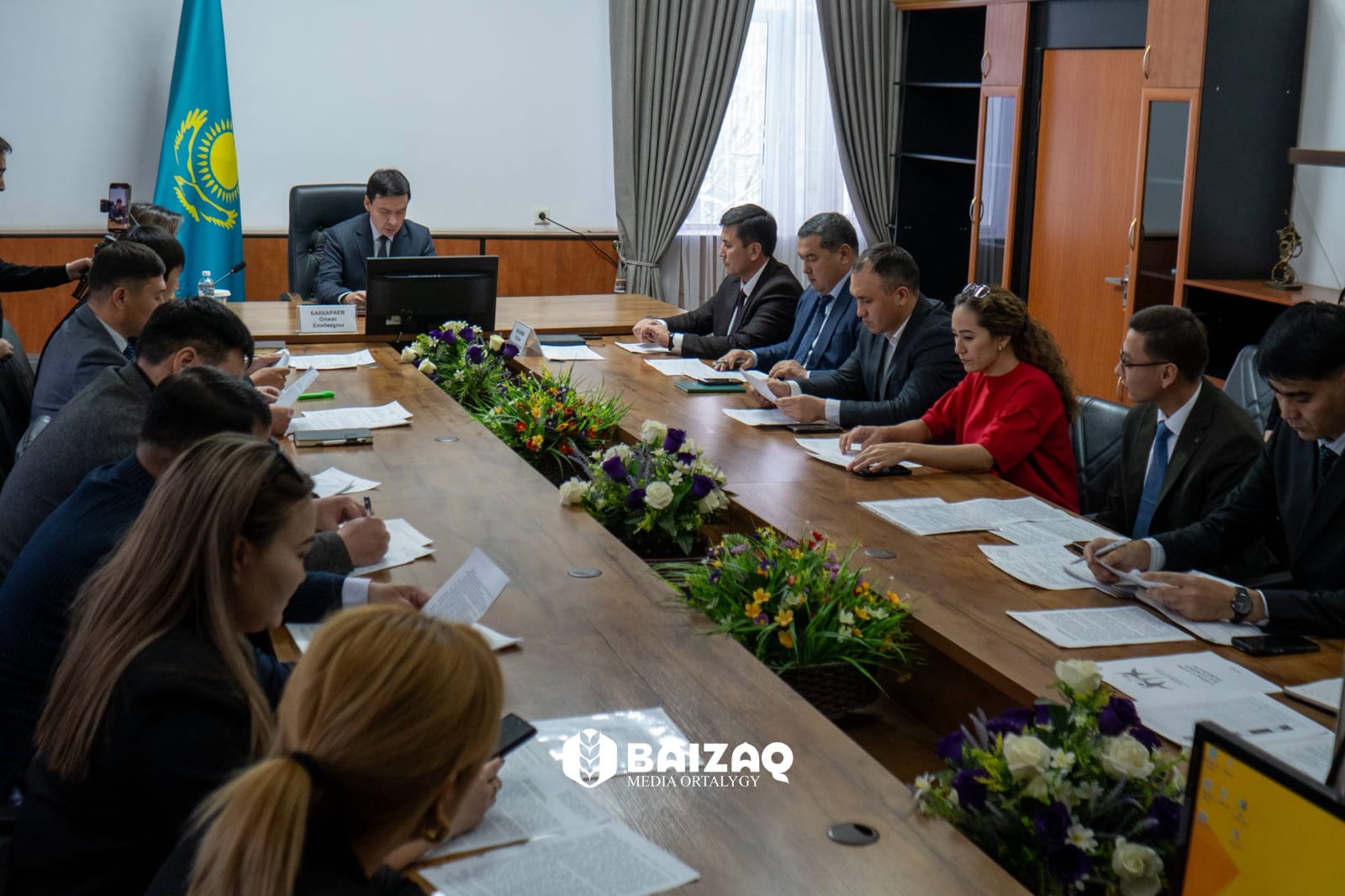 В РАЙОННОМ АКИМАТЕ: Состоялось заседание Совета по делам молодежи