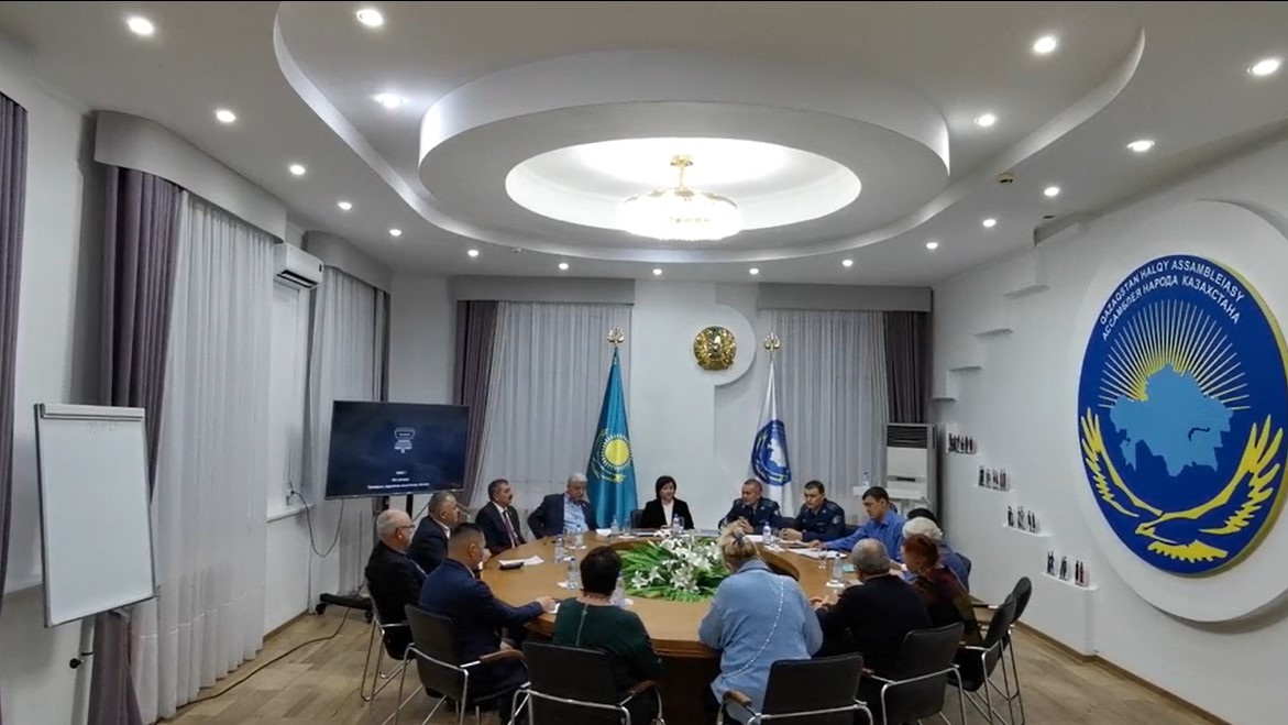 В СКО прошла встреча полиции с Ассамблеей народа Казахстан по вопросам миграции