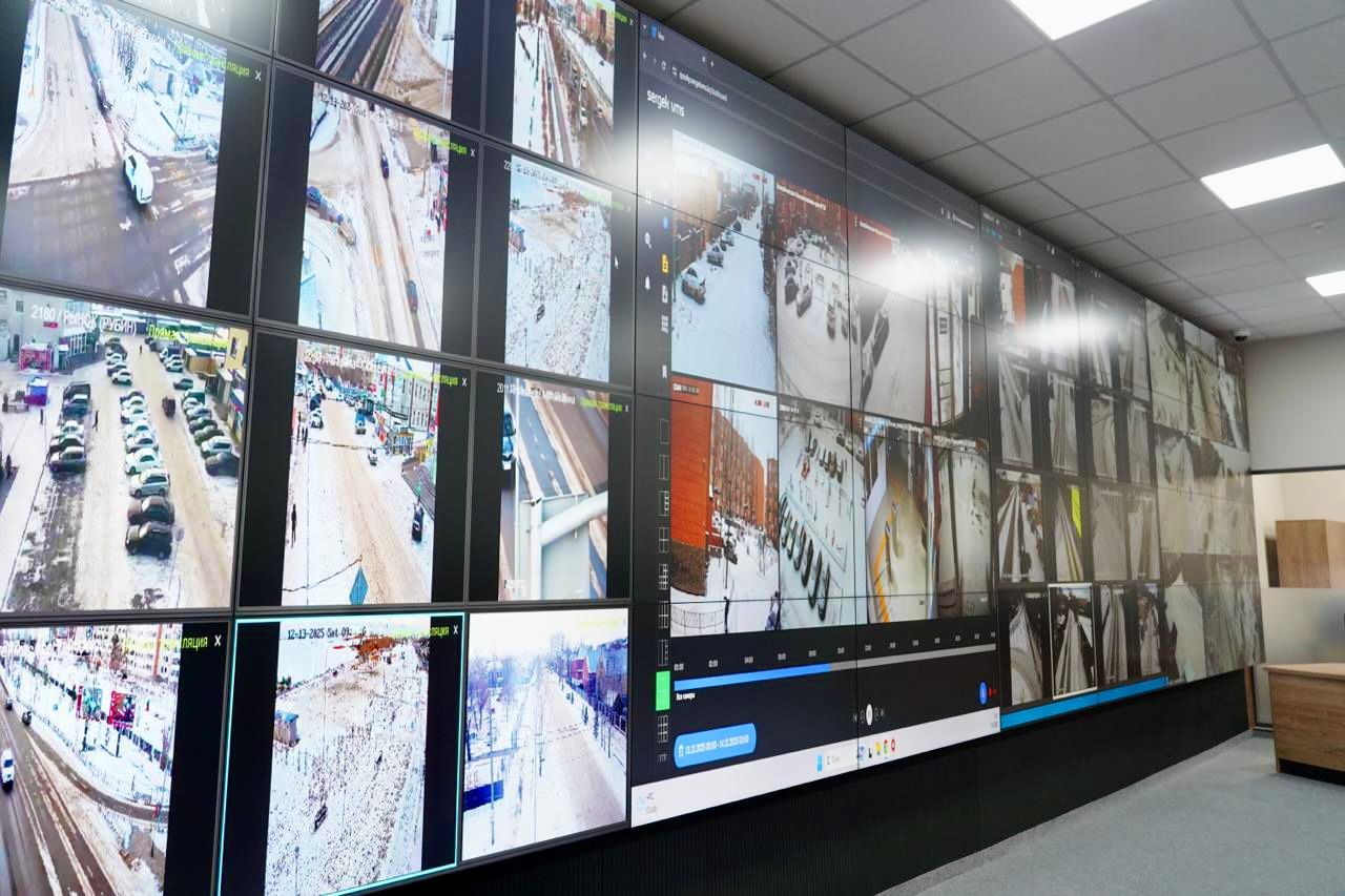 Қосшы қаласында ақылды камералары бар Жедел басқару орталығы іске қосылды