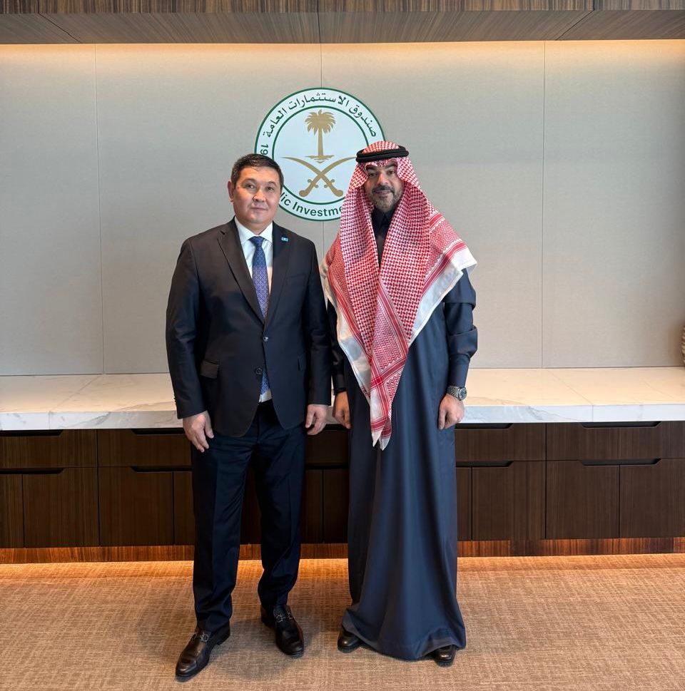 Қазақстан Елшісі Сауд Арабиясының Мемлекеттік инвестициялық қорының басшылығымен кездесті