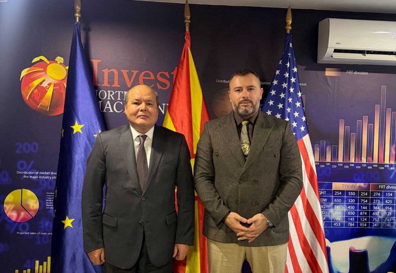 Скопьеде инвестициялар мен экспорт саласындағы ынтымақтастық талқыланды