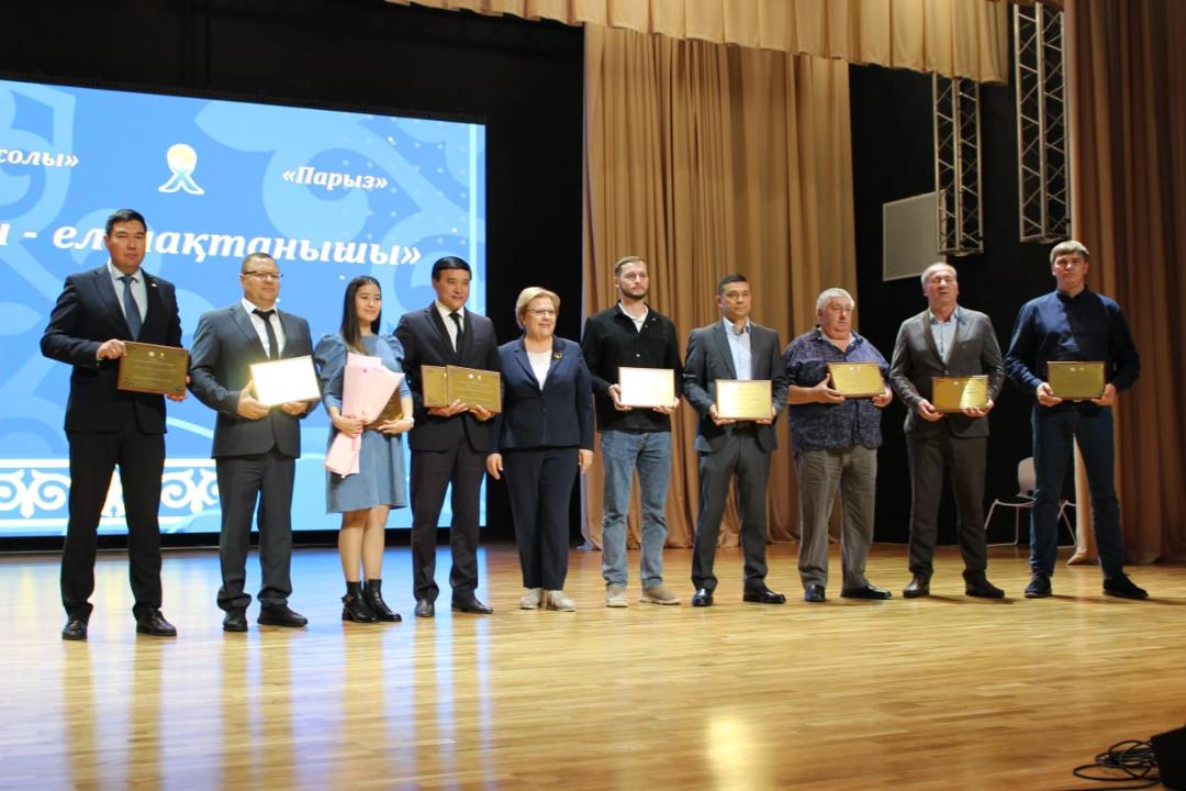Туған өлкемізде «Еңбек жолы» және «Парыз» байқауларының өңірлік және республикалық кезеңдерінің жеңімпаздарын марапаттау салтанатты рәсімі өтті