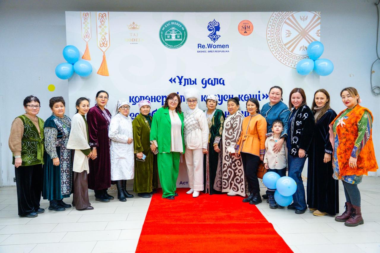 Астанада «Ұлы дала қолөнершілер керуен көші» республикалық жәрмеңкесі өтті