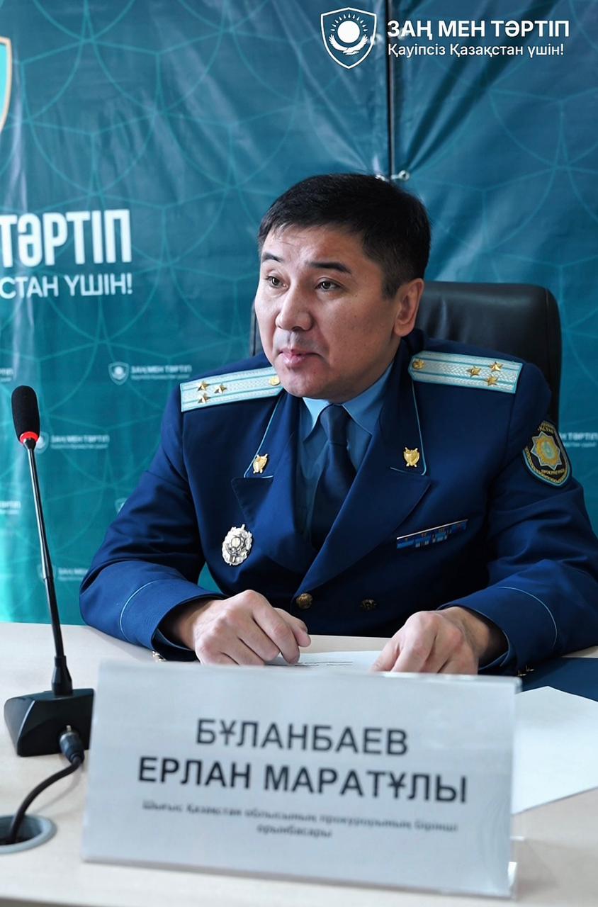 «Заң мен тәртіп» қағидаты аясында «Құқықтық десант өңірлік алдын алу акциясы Риддер қаласында басталды