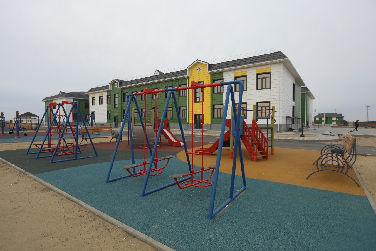 Заместитель акима области посетил строительные объекты в Арале