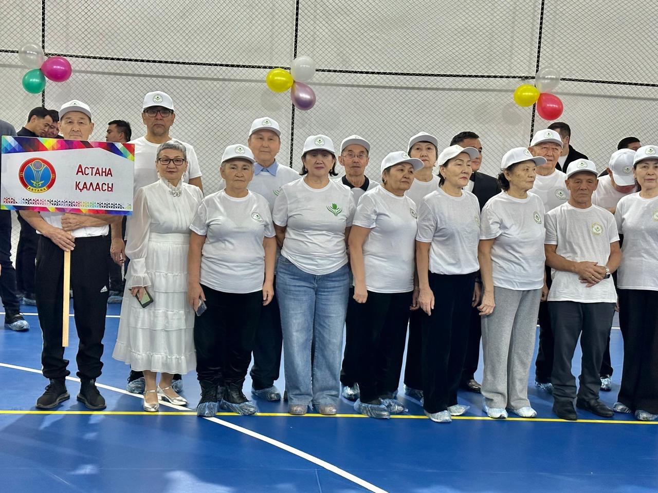 Астаналық зейнеткерлер республикалық турнирде жеңіс тұғырынан көрінді