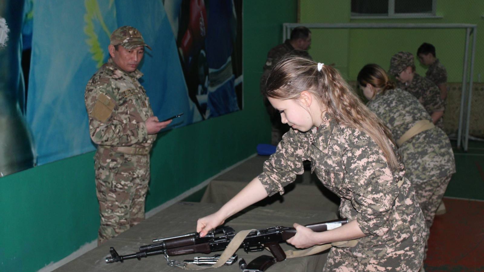 Ақмола облысында «AIBYN-2025» облыстық әскери-патриоттық жиыны өтті