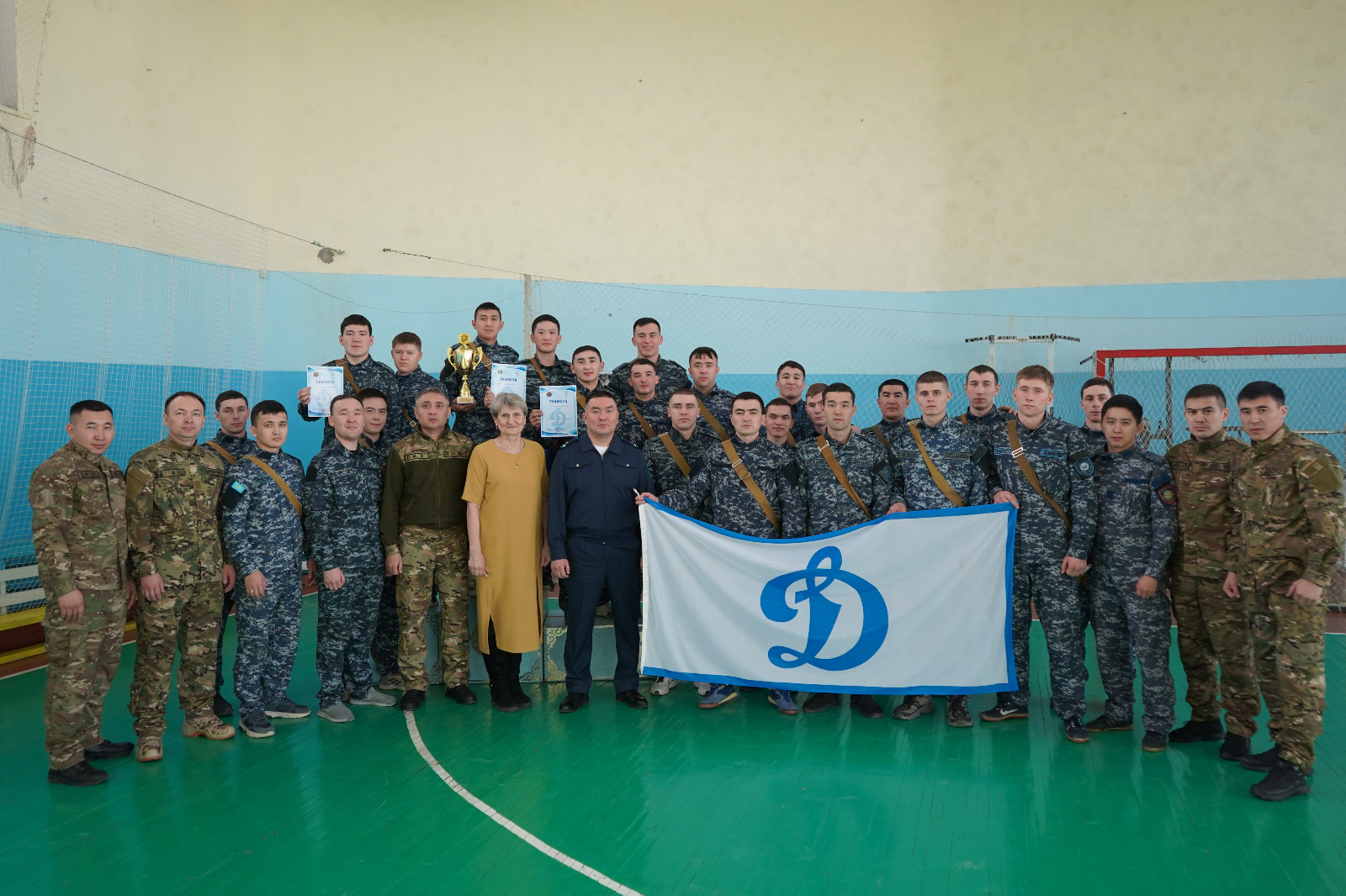 СҚО-да полицейлер Тәуелсіздік күнін жарыстармен қарсы алды