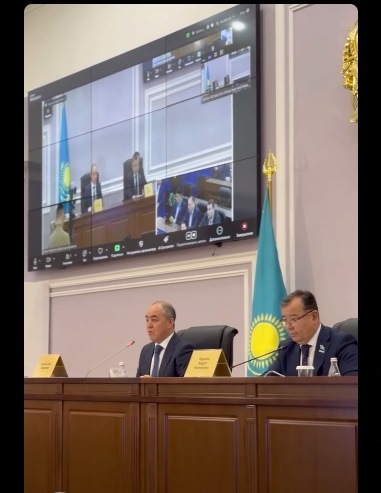 22-я очередная сессия Западно-Казахстанского областного маслихата