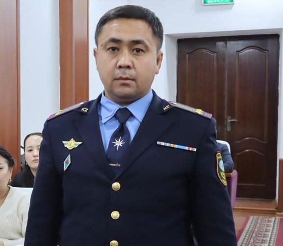 Сырдария аудандық төтенше жағдайлар бөлімінің бастығы тағайындалды