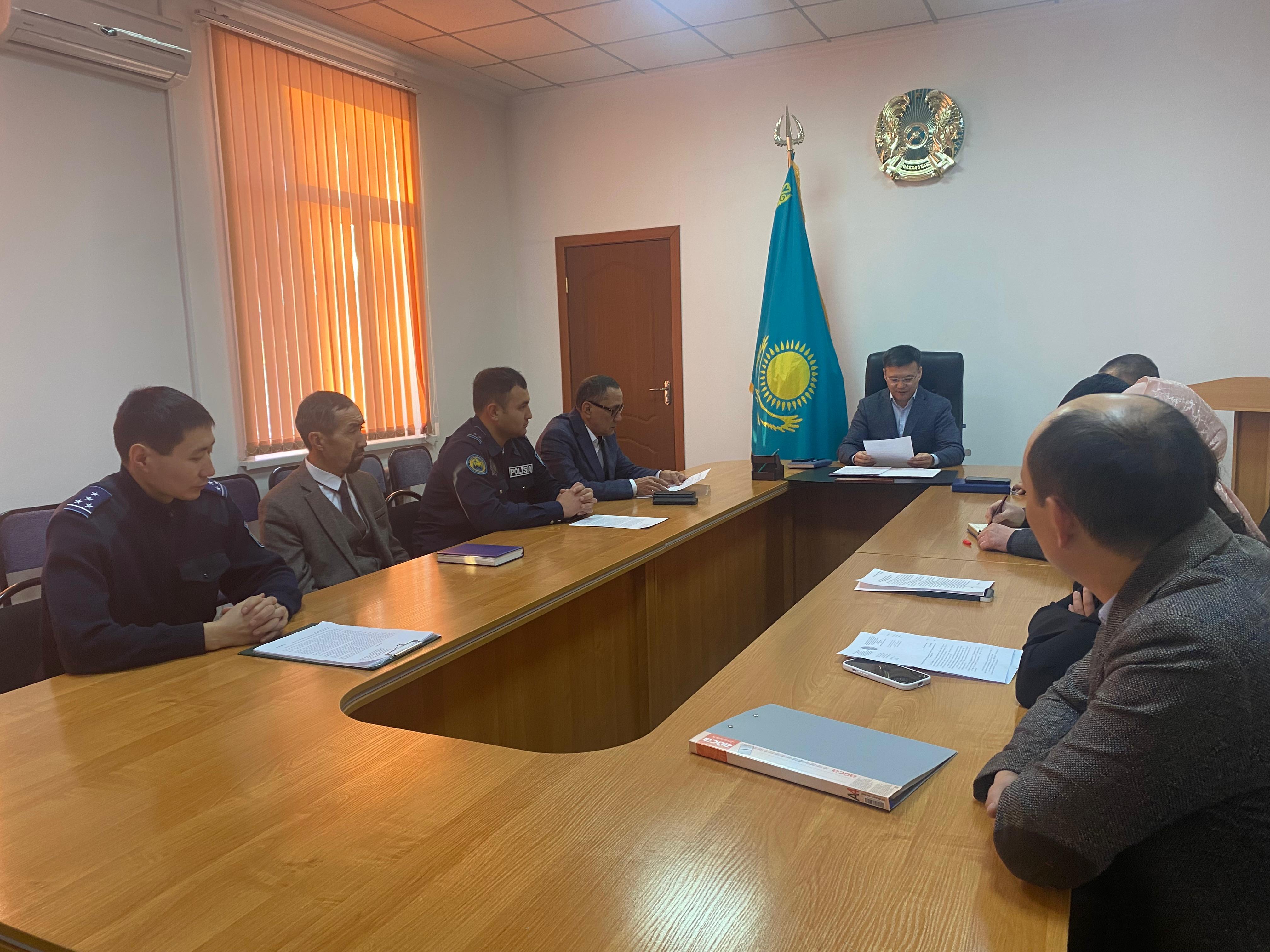 Заседание комиссии по делам женщин и семейно-демографической политике при акимате Уалихановского района