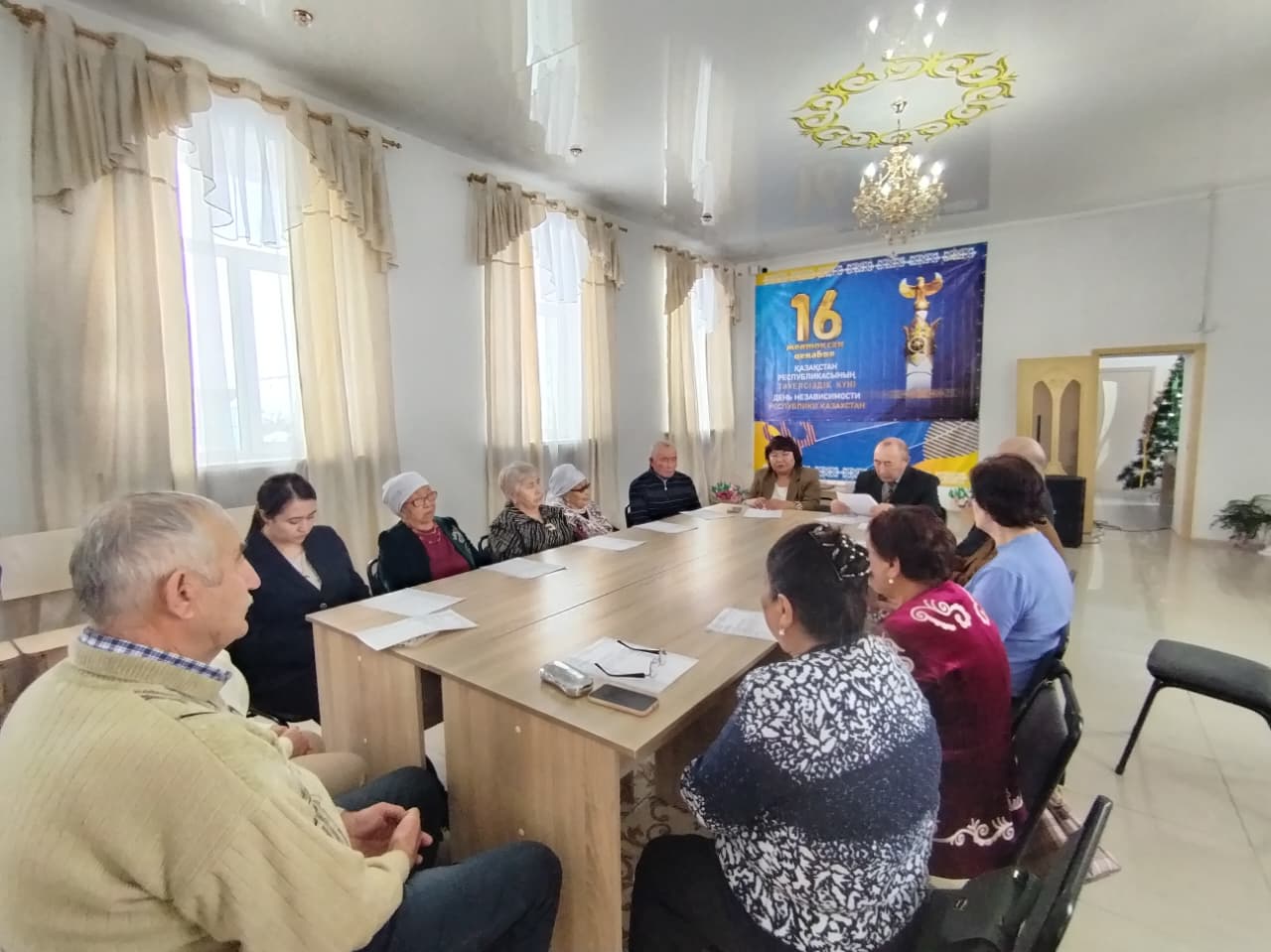 Үлкен Нарын ауданының Достық үйі – қоғамдық келісім орталығында «Ардагерлер ұйымы» республикалық қоғамдық бірлестігінің аудандық филиалының V пленумы өтті.