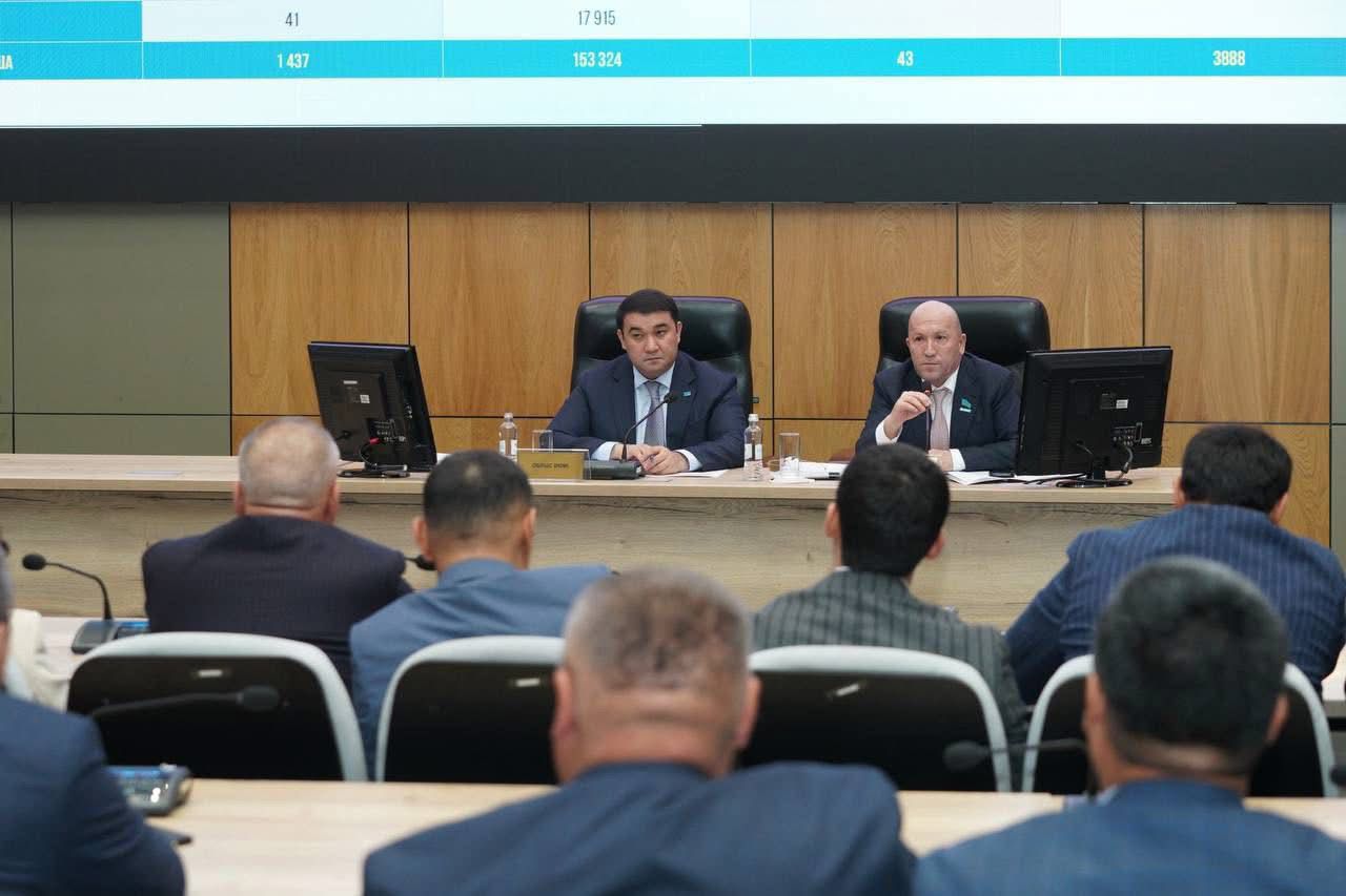 Түркістан облыстық мәслихатының кезекті жиырмасыншы сессиясында маңызды мәселелер қаралды