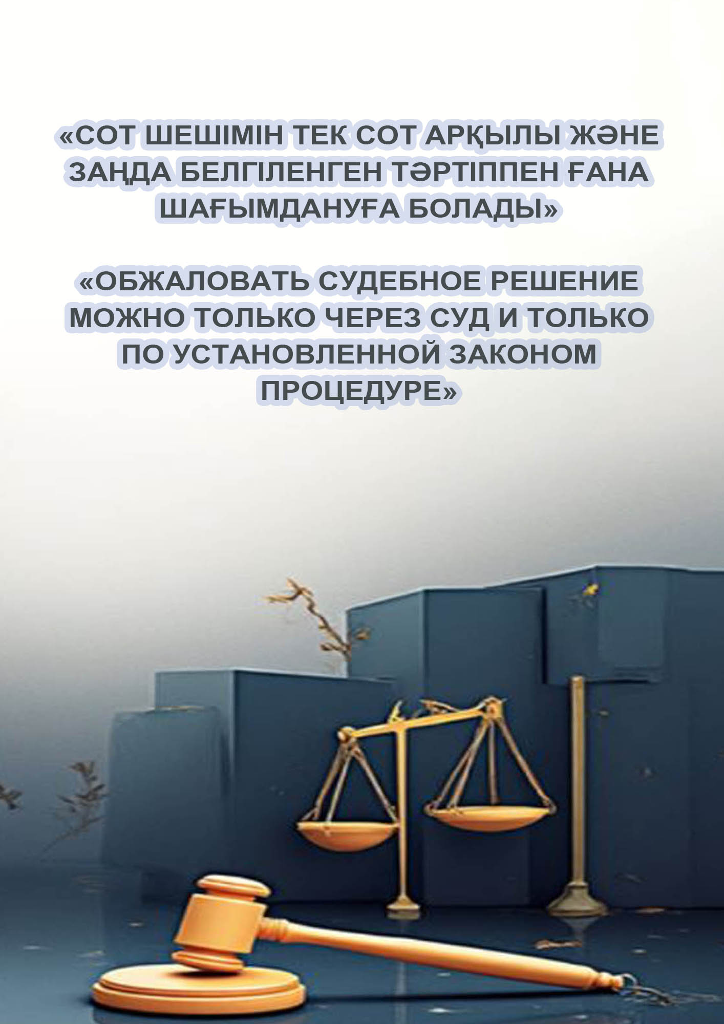 «Обжаловать судебное решение можно только через суд и только по установленной законом процедуре»