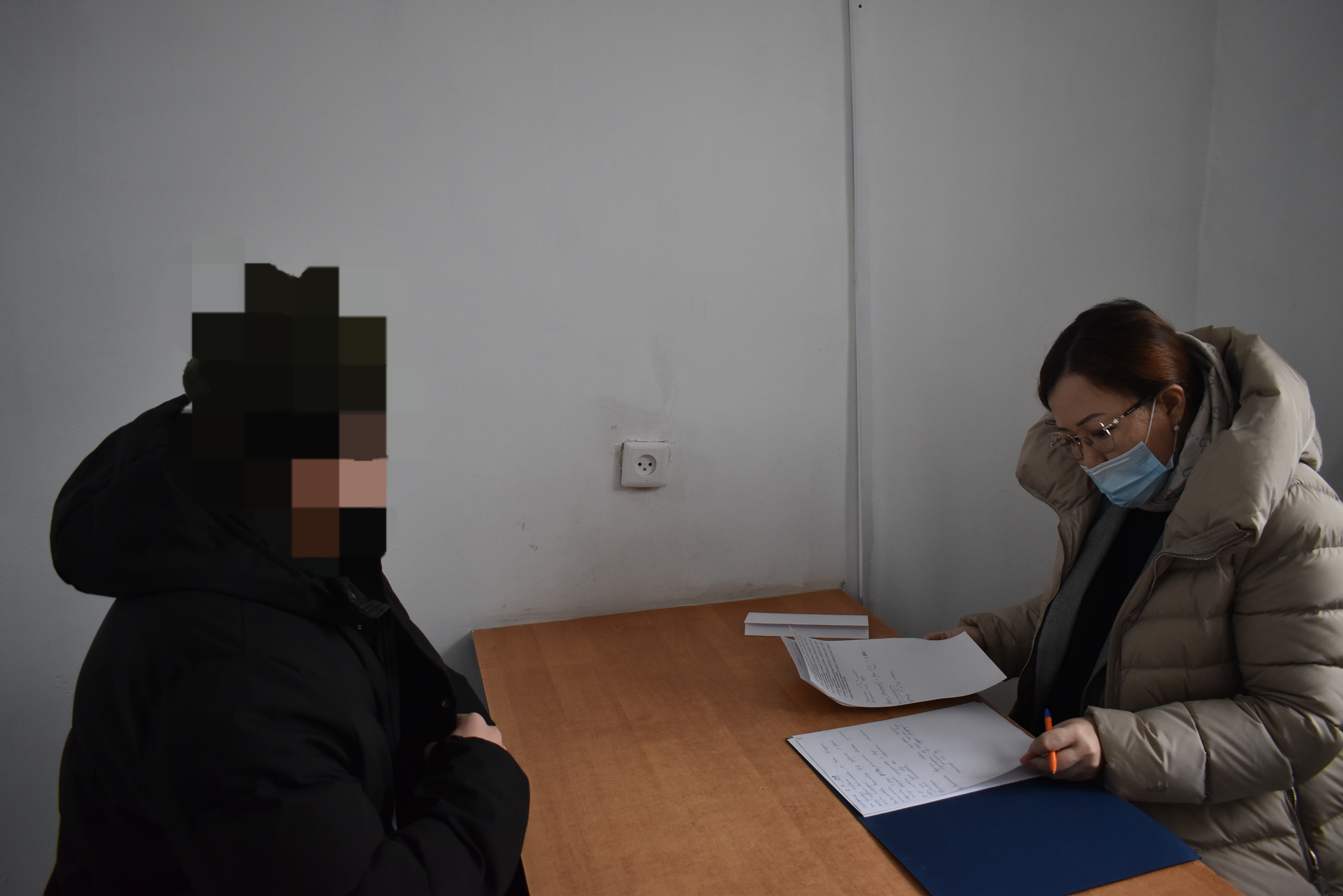 Региональный представитель Омбудсмена провела личный прием граждан в учреждении №70 КУИС МВД РК (СИЗО)