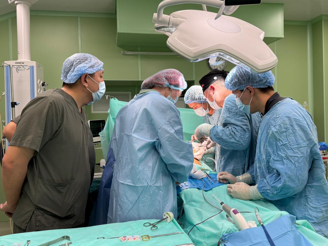 Жамбылдық хирургтар ұлттық орталық тәжірибесін меңгеруде