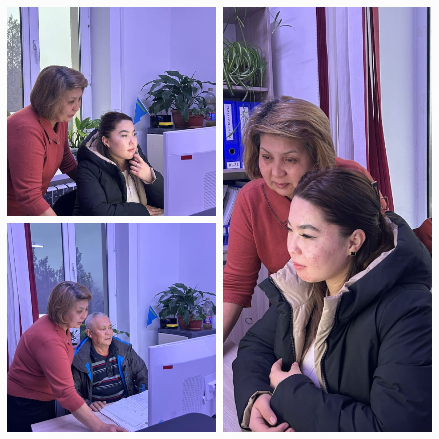 В целях информирования населения о порядке обращения через официальную информационную систему” Е-өтініш" проведена разъяснительная работа.