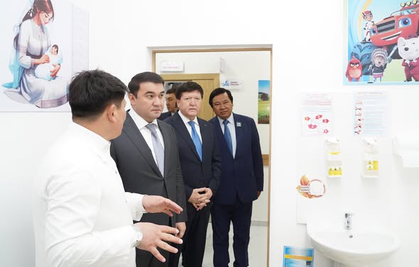 ТУРКЕСТАН: В ОРДАБАСИНСКОМ РАЙОНЕ ВВЕДЕНА В ЭКСПЛУАТАЦИЮ ВРАЧЕБНАЯ АМБУЛАТОРИЯ