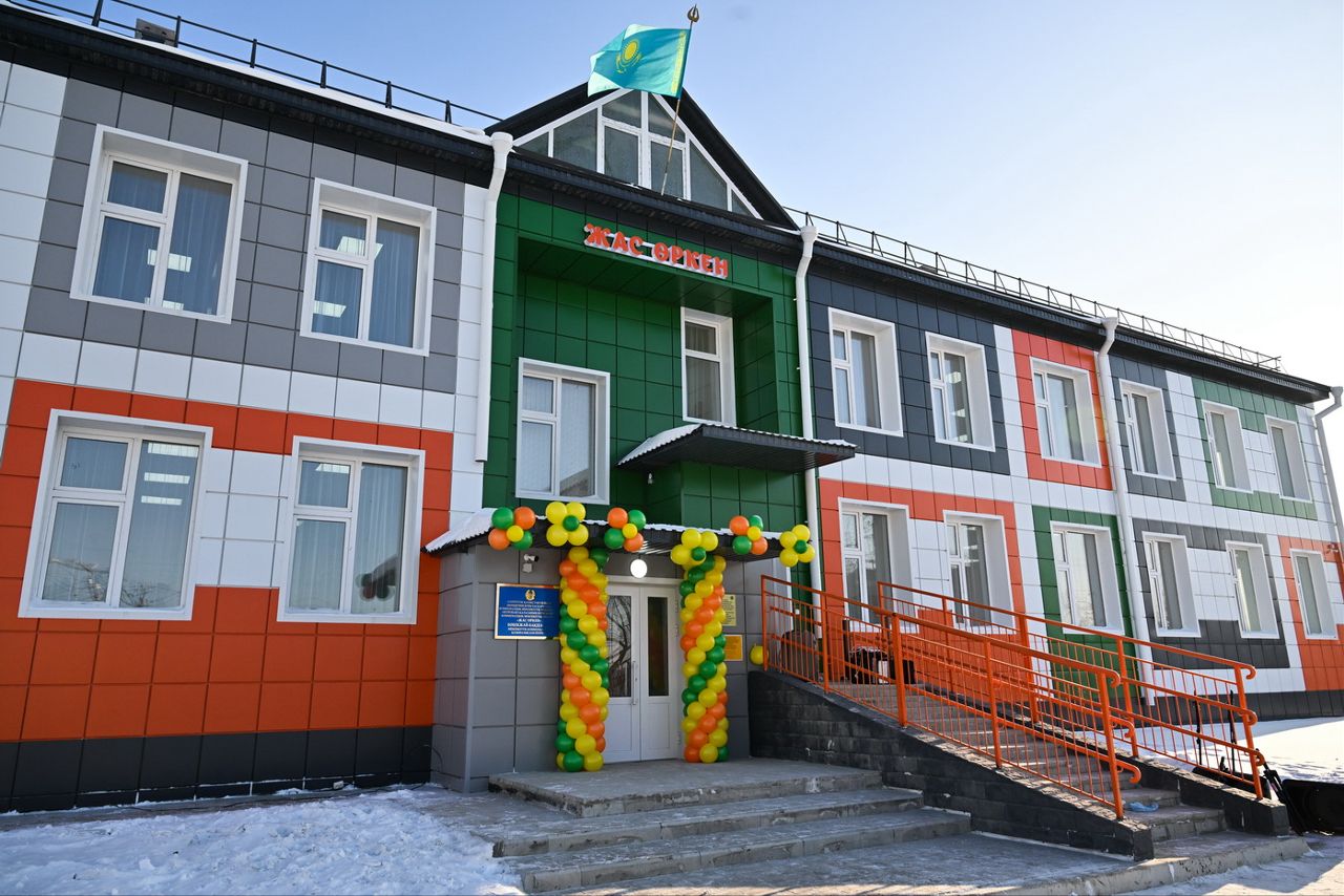 Жас Өркен шағын ауданында 280 орындық жаңа балабақша қолданысқа берілді