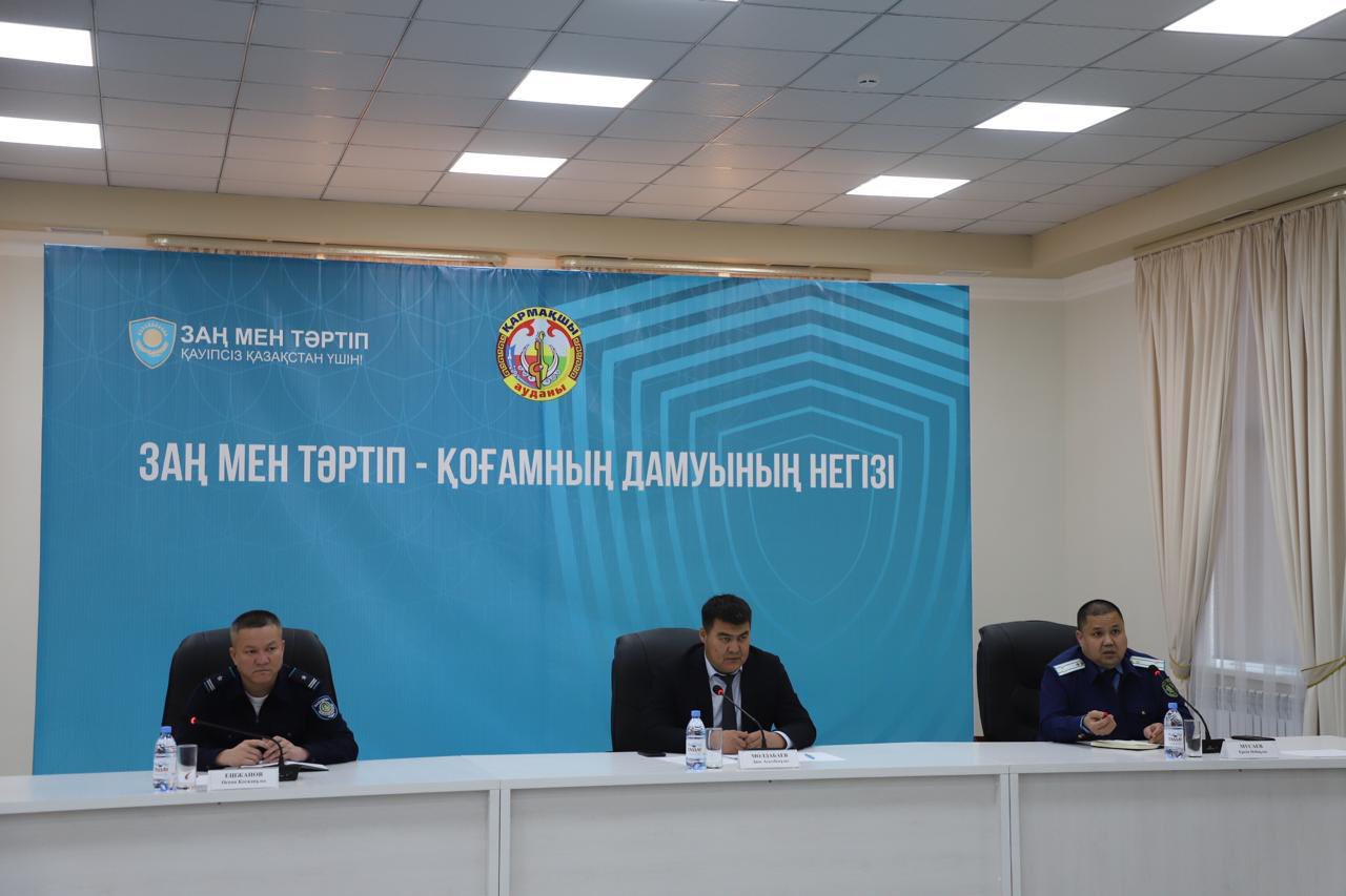 «Заң мен тәртіп» қоғамның дамуының негізі