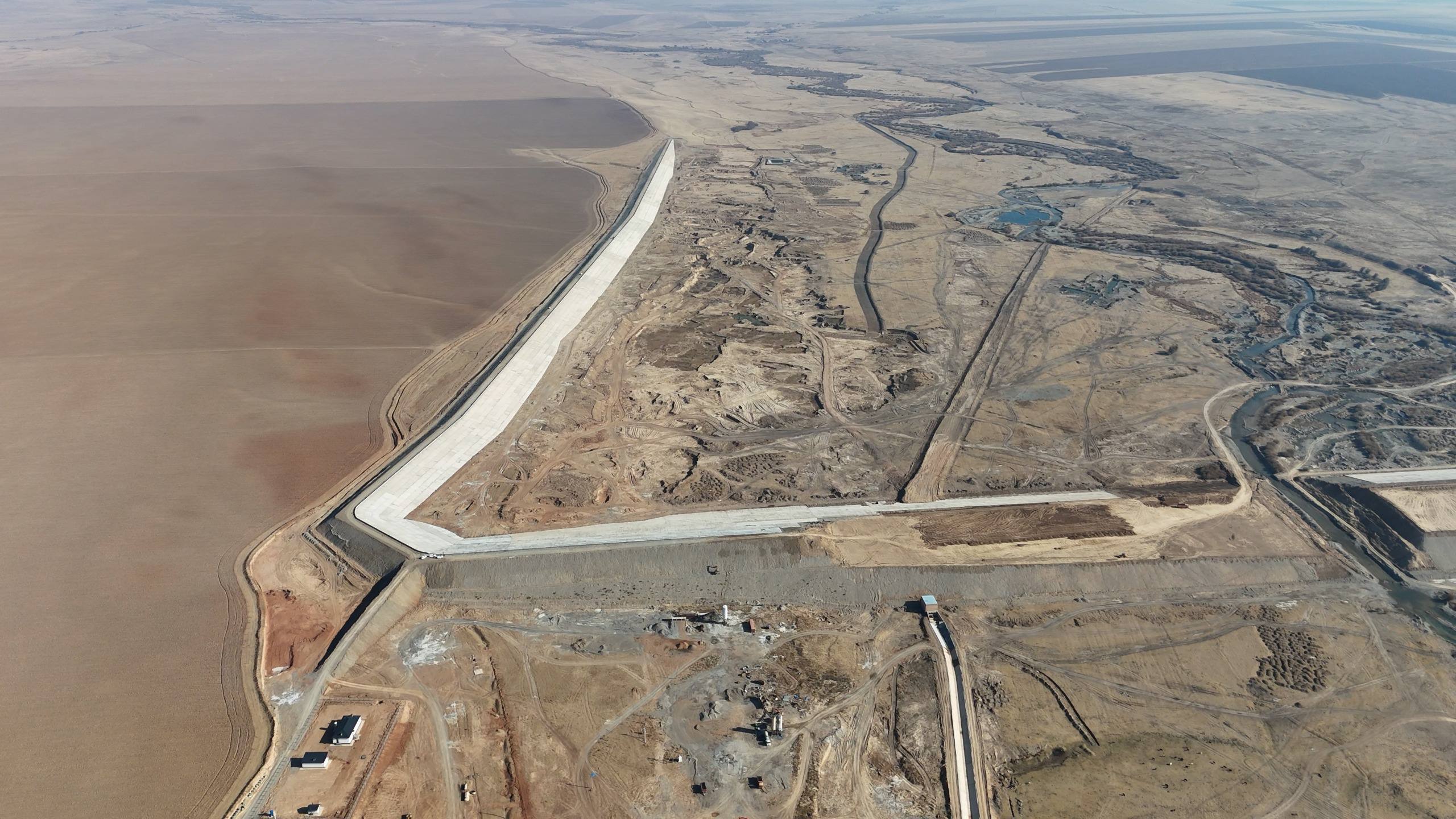 Түркістан облысында жаңа екі су қоймасының құрылысы аяқталуға жақын