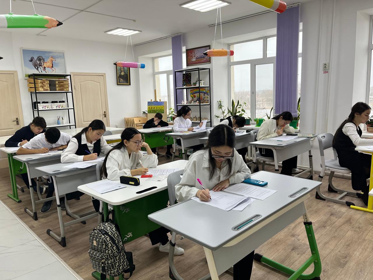 Республикалық пән олимпиаданың аудандық кезеңі жаратылыстану бағыты