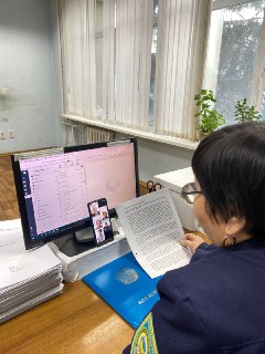 Проведен онлайн-семинар для сотрудников Володарского сельского округа на тему «Недопустимость совместной службы (работы) близких родственников, супругов и свойственников».