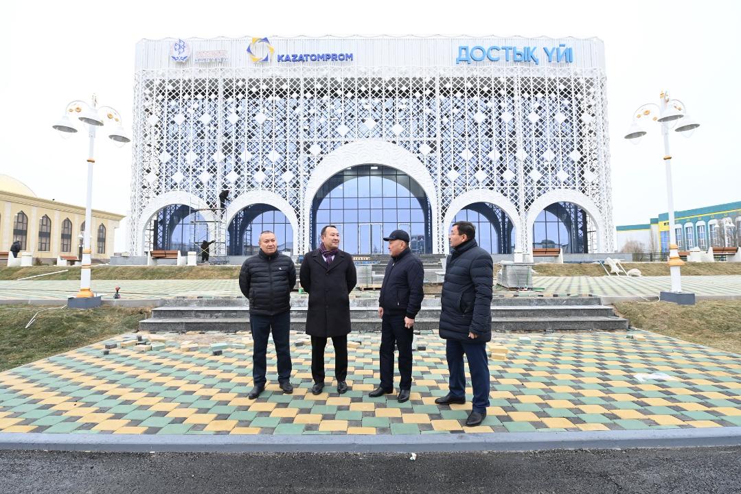 Құрылыс алаңдарындағы жұмыс жалғасуда