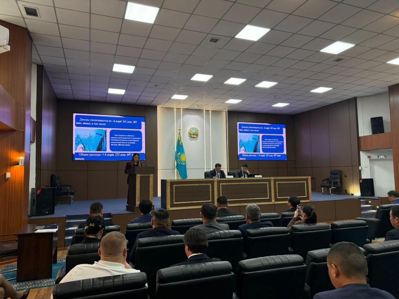 ІЛЕ АУДАНДЫҚ МӘСЛИХАТЫНЫҢ  LV КЕЗЕКТЕН ТЫС СЕССИЯСЫ ӨТТІ