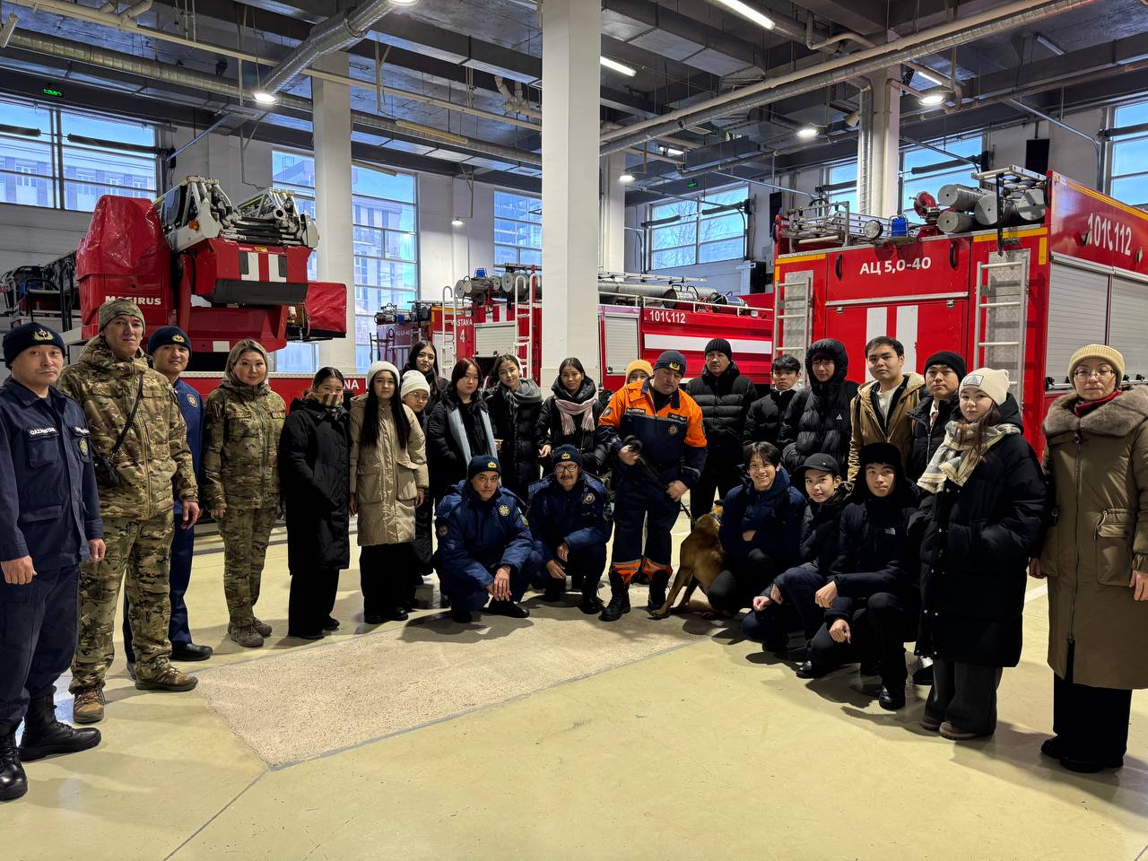 В №4 специализированной пожарной части прошёл День открытых дверей