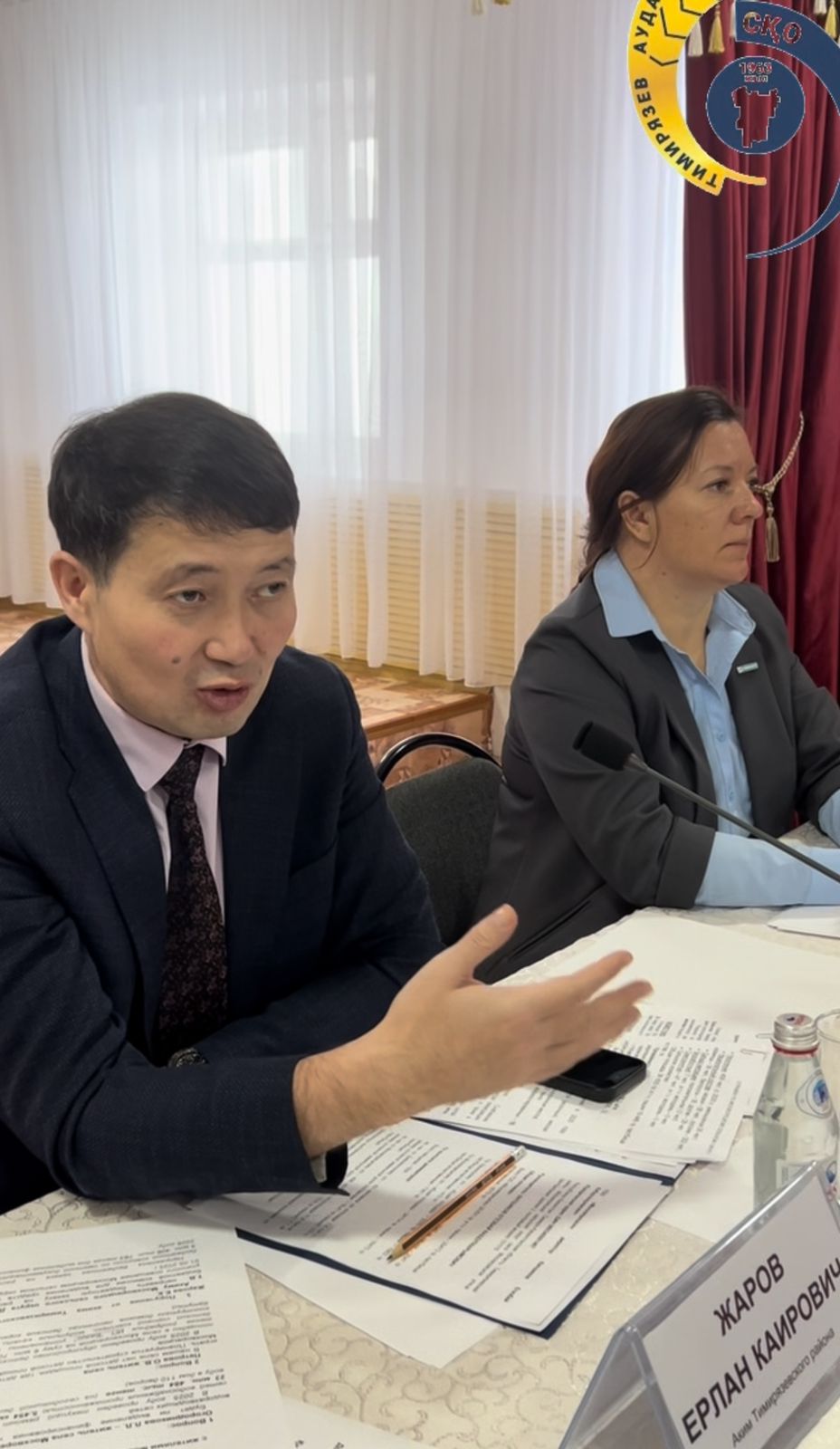 Встреча с жителями села Москворецкое