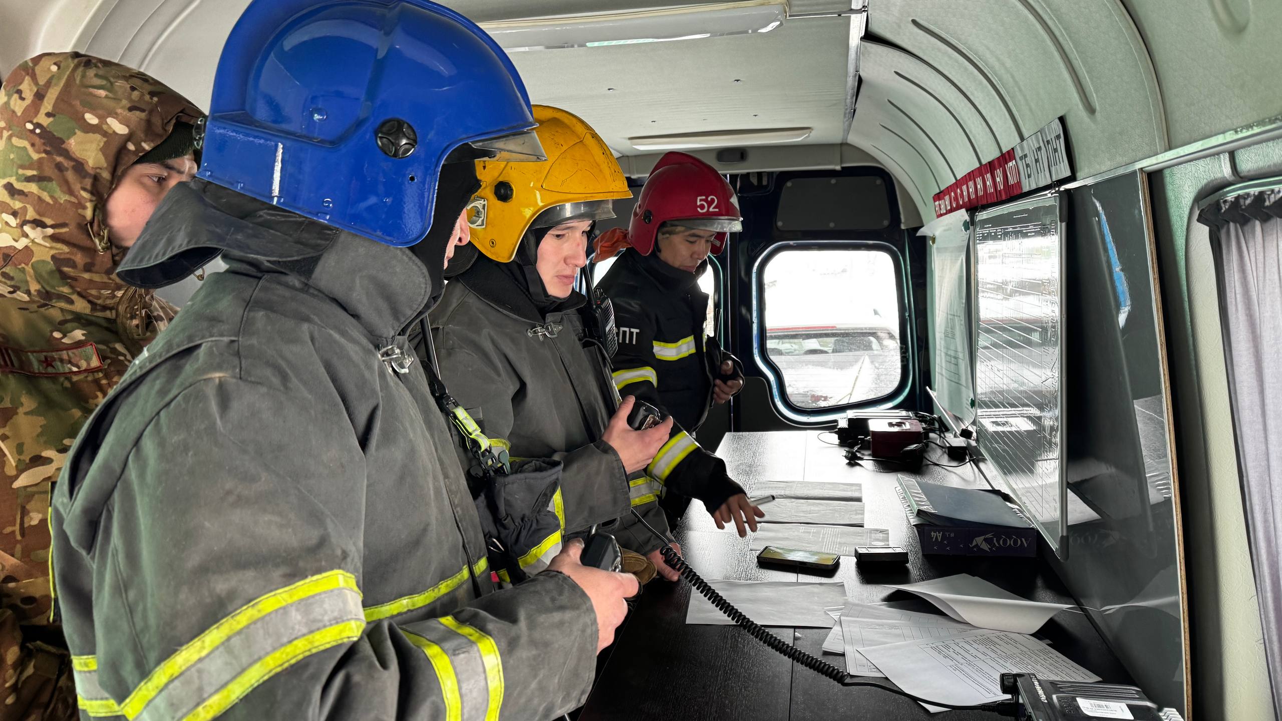 Столичные спасатели ДЧС провели пожарно-тактические учения на территории теплоэлектроцентрали №3