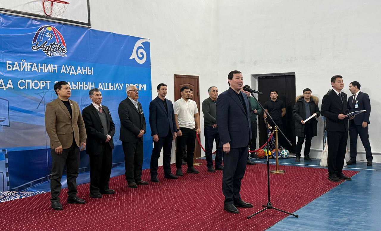 Дияр ауылында кәсіпкерлер мен жергілікті тұрғындар біріге спорт залын салған