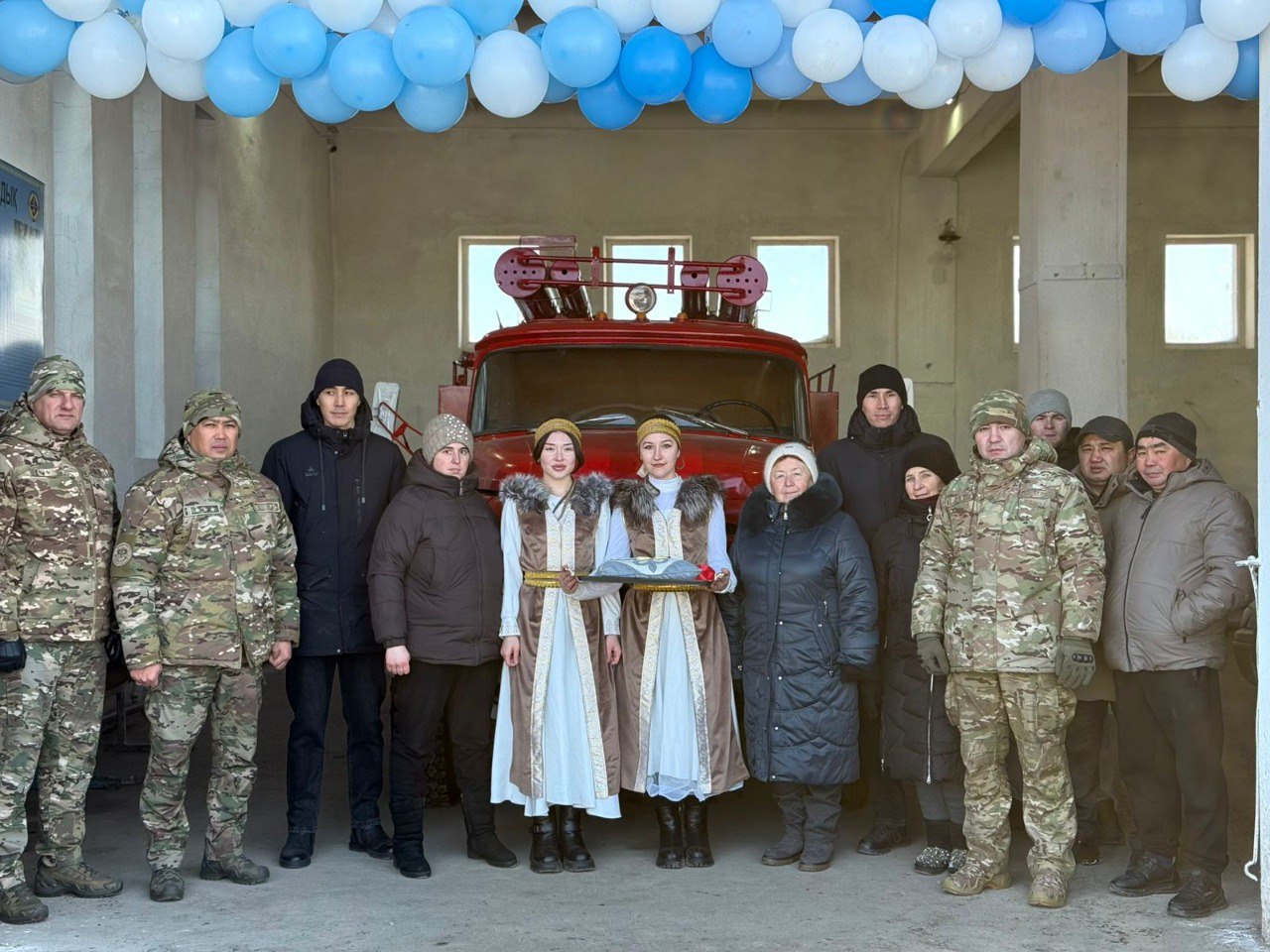 В Карагандинской области открылся 109-й добровольный пожарный пункт.