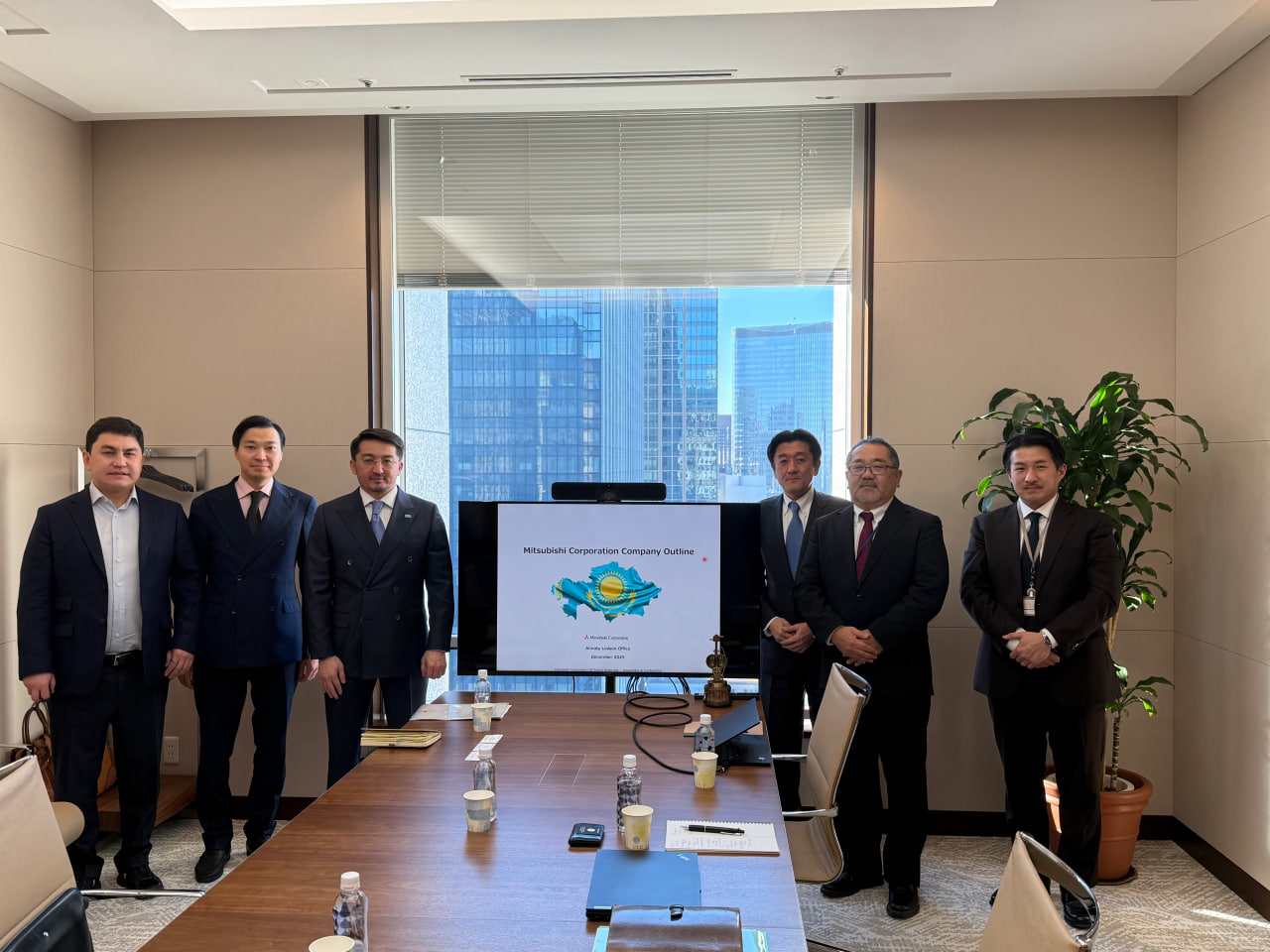 Жаслан Мадиев провел встречу с руководством Mitsubishi Corporation в Токио