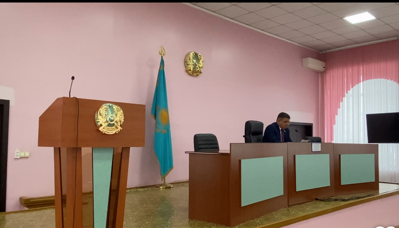 Состоялась ХХХVIII  (38) очередная сессия маслихата района Тереңкөл VIII созыва