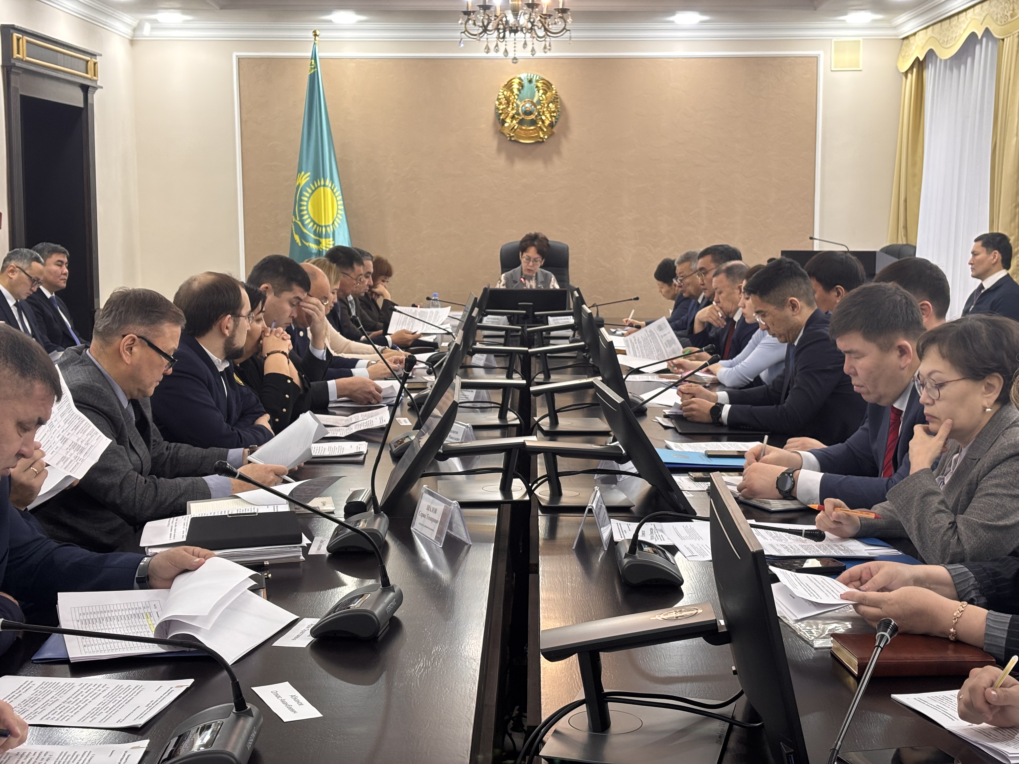 Әлеуметтік әріптестік және әлеуметтік және еңбек қатынастарын реттеу жөніндегі комиссия отырысының баспасөз хабарламасы