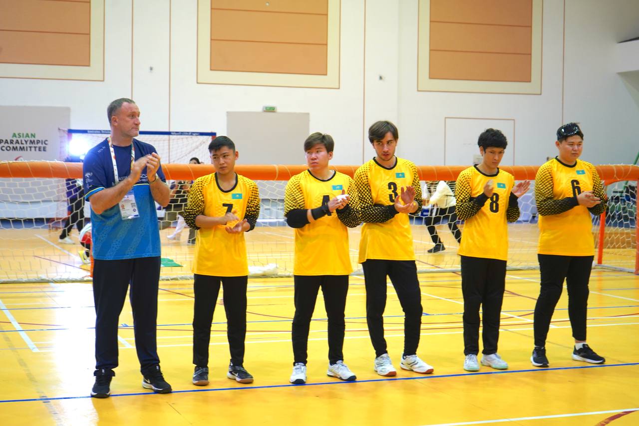 Сборная Казахстана по голболу впервые завоевала золотую медаль