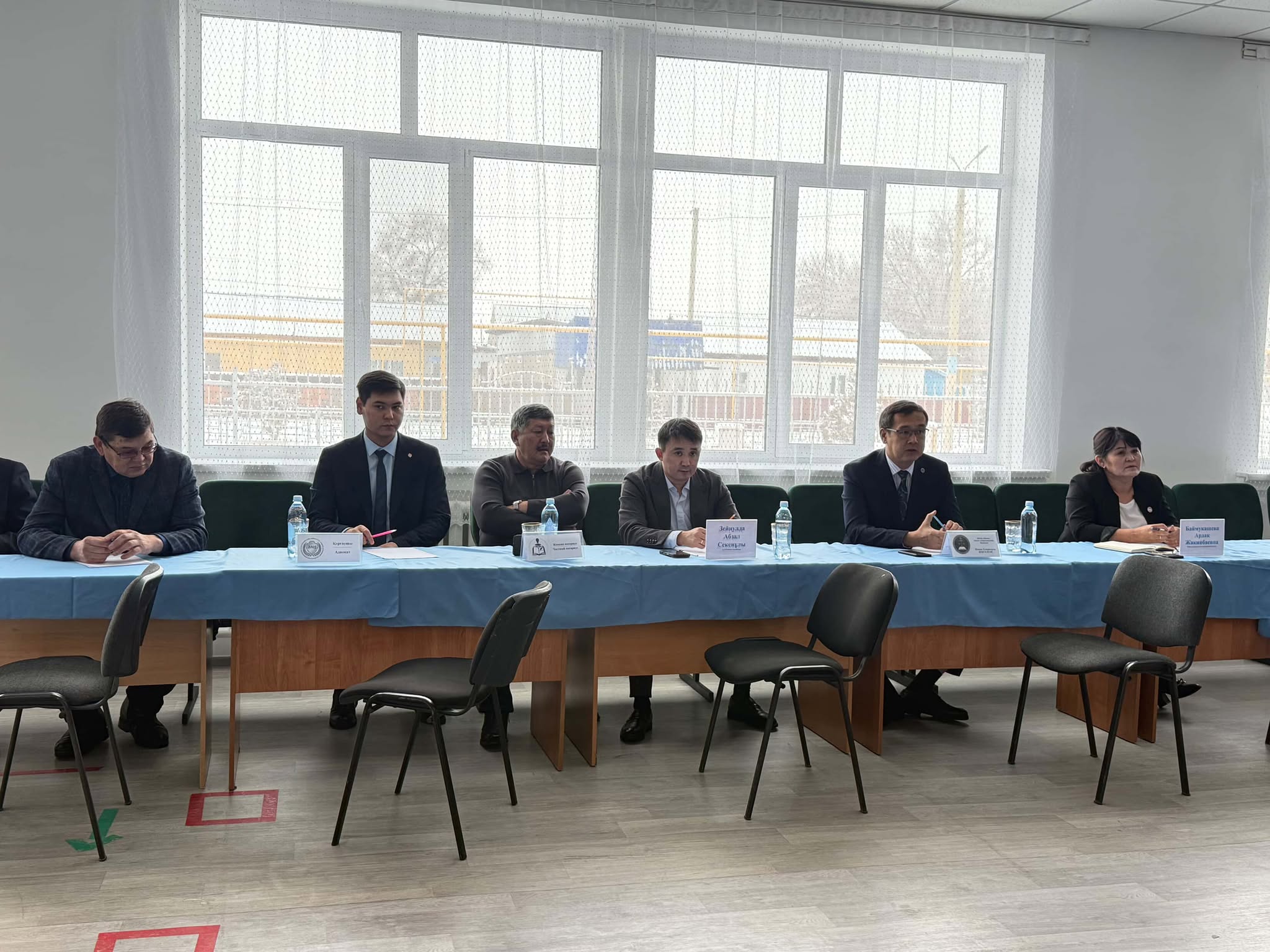 Көксу ауданы Лабасы ауылдық округінің Талапты ауылының тұрғындарымен кездесу өтті