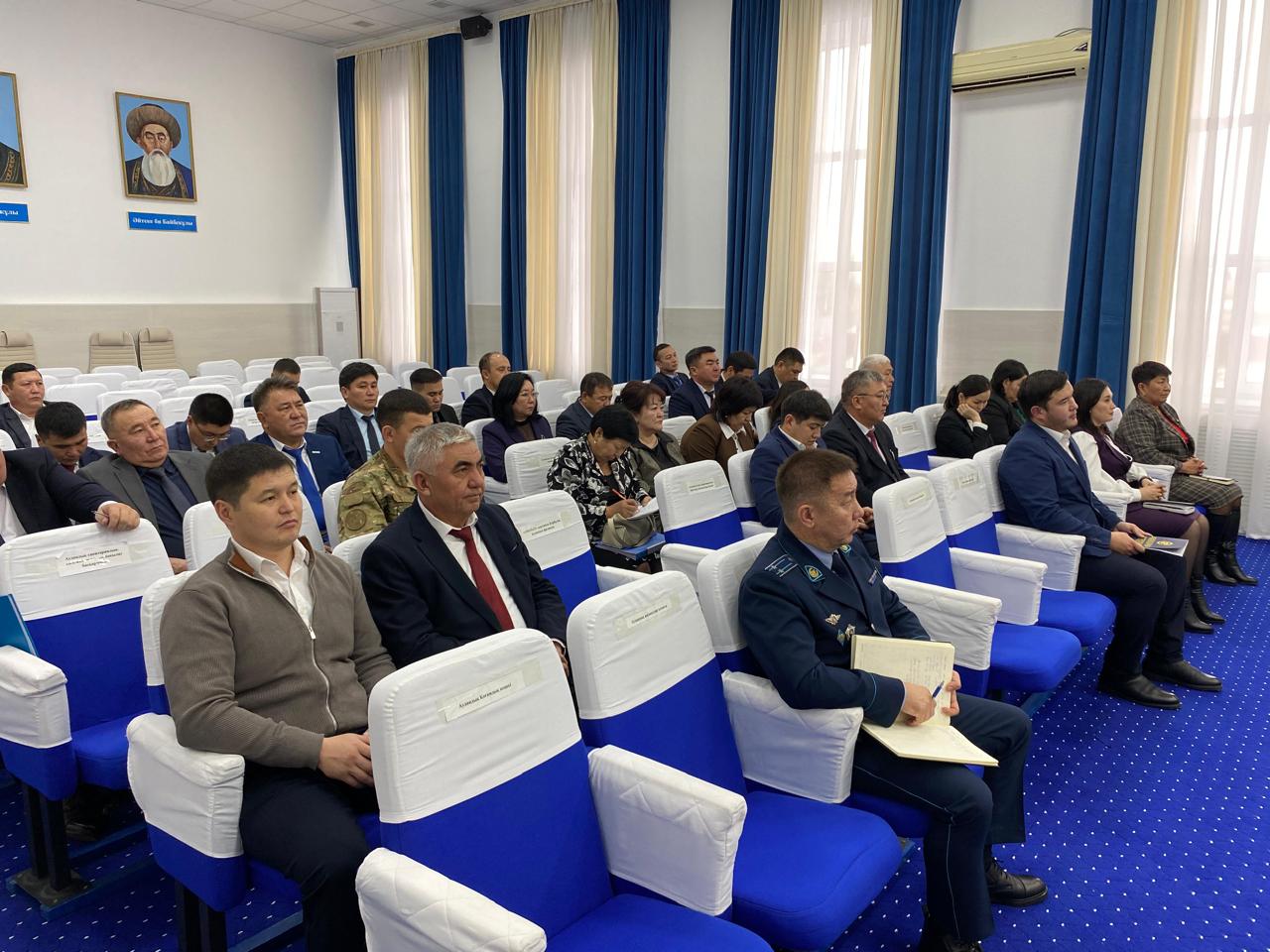 Аудан әкімдігі жанындағы терроризмге қарсы комиссиясының қорытынды IV отырысы өткізілді