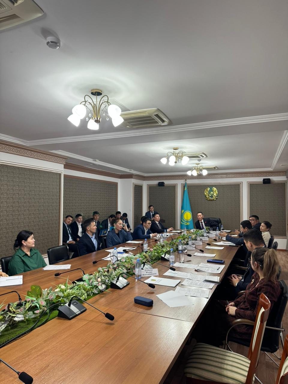 ҚР Мемлекеттік қызмет істері Агенттігінің Маңғыстау облысы бойынша департаментінде Ведомствоаралық жұмыс тобының кезекті жиыны өтті