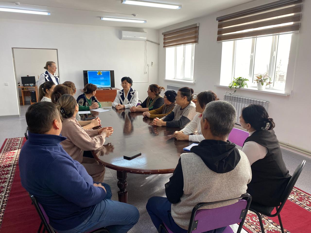 «Әулиеата – кітап оқитын өңір» жобасы аясындағы рухани кездесу