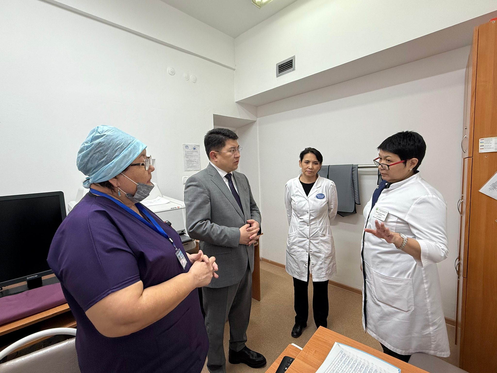 №5 қалалық емханасында жаңа заманауи маммографиялық құрылғы іске қосылды