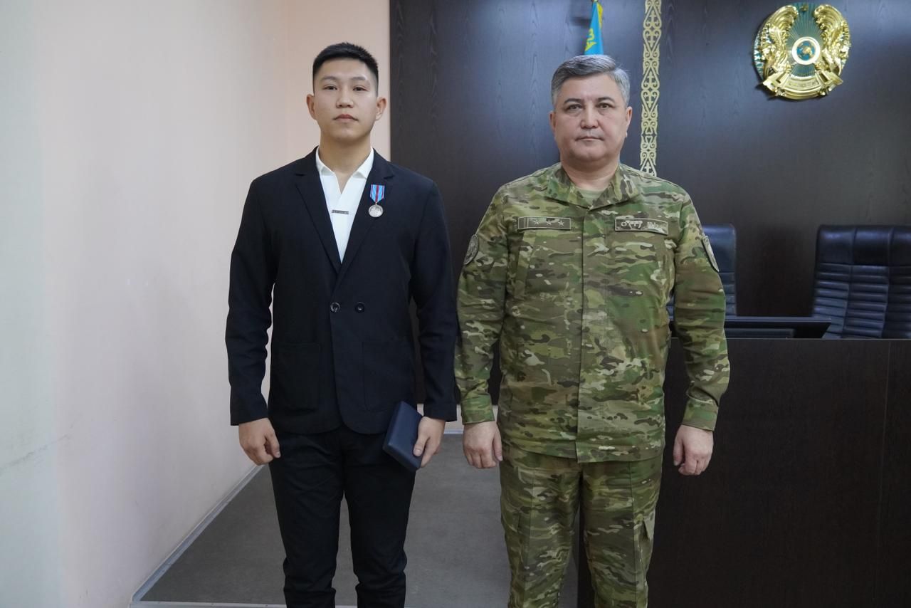 Абай облысында өрт кезінде ерлік көрсеткен азаматтар марапатталды