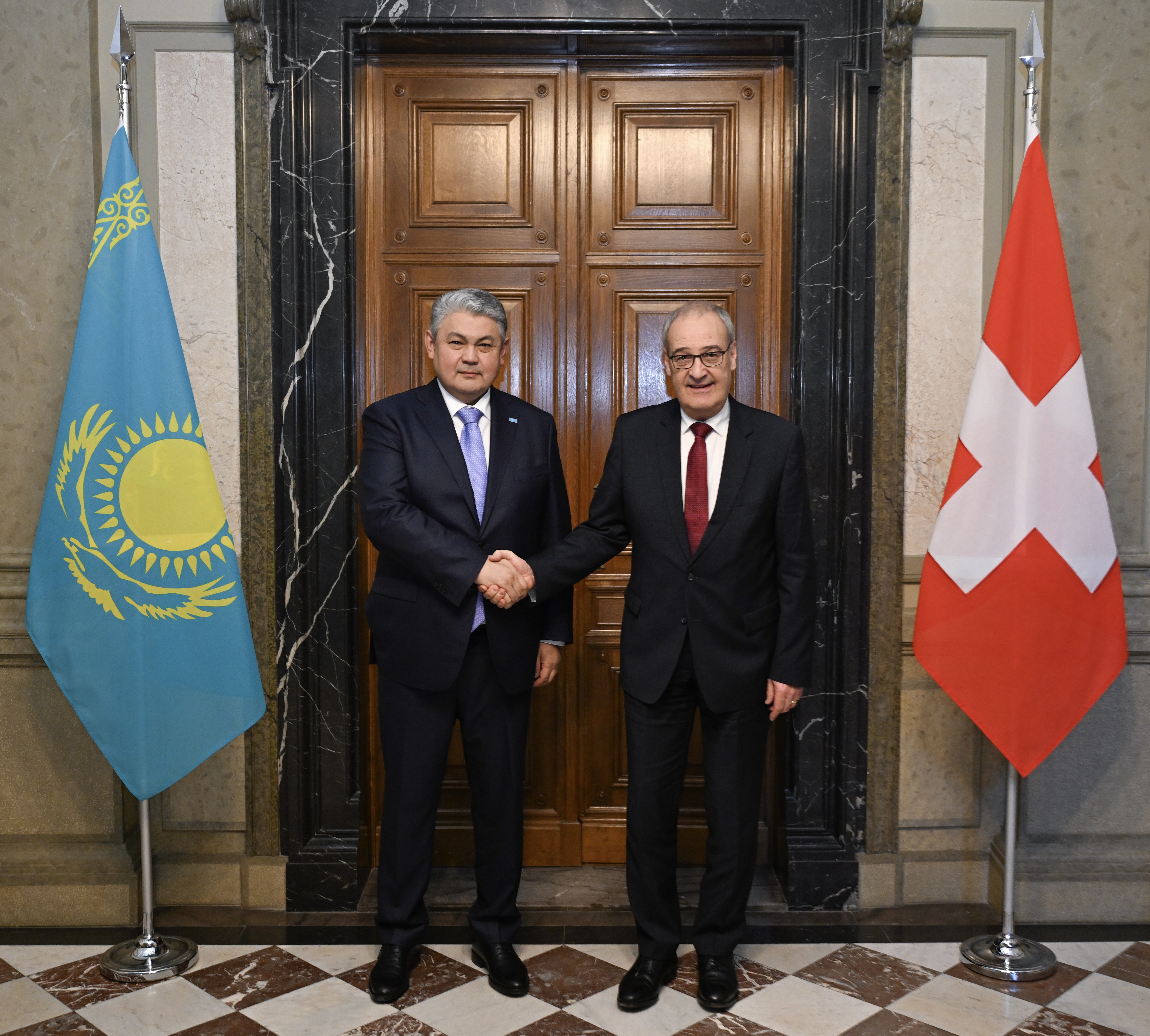 Қазақстан СІМ басшысы Швейцария вице-президентімен келіссөздер өткізді