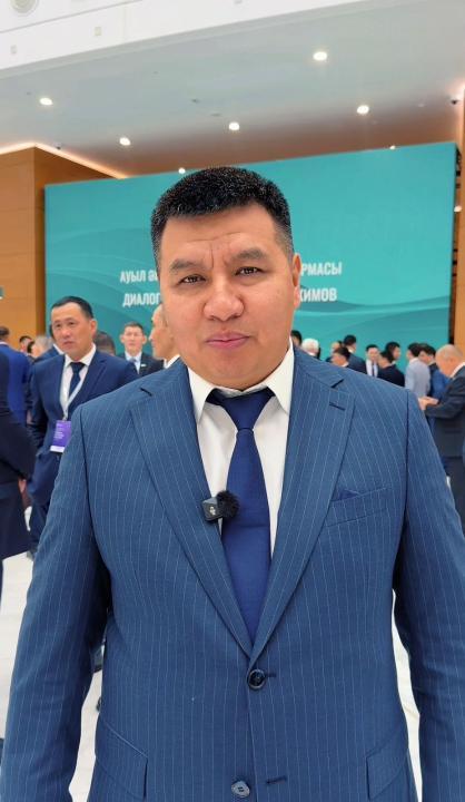 Президенттік тапсырмалар ауылды басқаруға жаңа серпін береді - Айшуақ округінің әкімі Оралбек Әбшанов